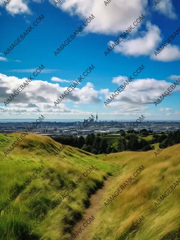 Mountain Serenity: Eden Park in Auckland