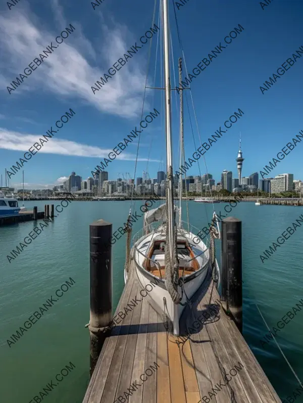 Yacht Club Splendor: Auckland in Bright Realism