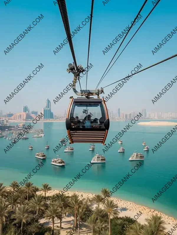 Exploring Dubai Palm Island Sightseeing Cable Car: Realistic Views