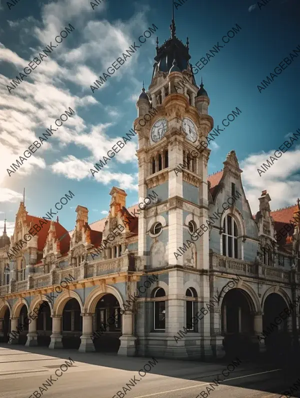 Exploring Dunedin Railway Station: Realistic Views of New Zealand