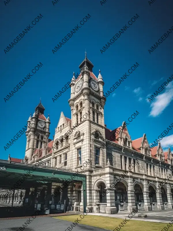 Dunedin Railway Station: A Realistic Architectural Gem in New Zealand