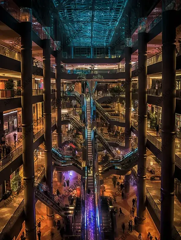 Realistic Impressions of Festival City Mall Cairo in Modern Architecture