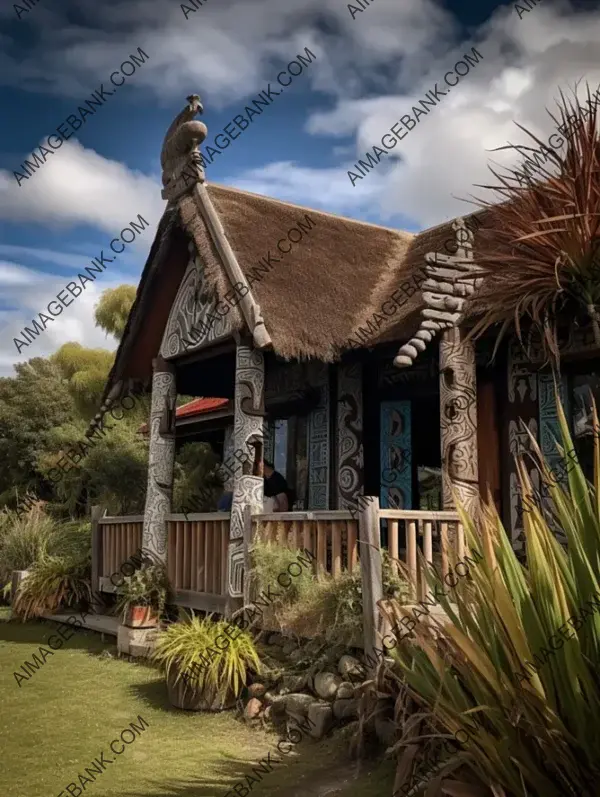 Realistic Impressions of Huka Maori Village New Zealand