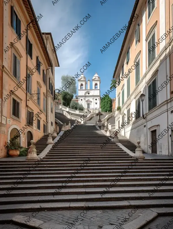 Italy&#8217;s Spanish Steps: A Bright Realistic Staircase in Photography