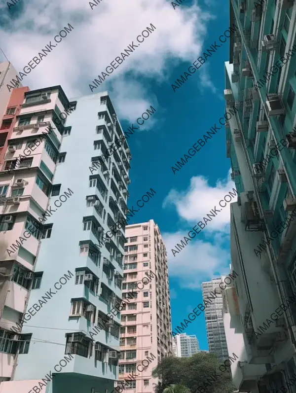 Realistic Impressions of Kennedy Town in Hong Kong