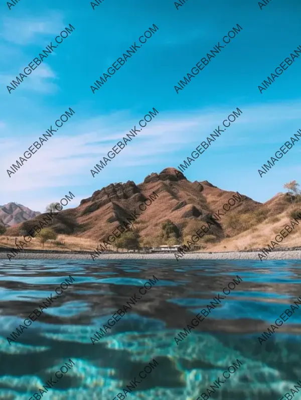 Realistic Impressions of Komodo Island in Indonesia