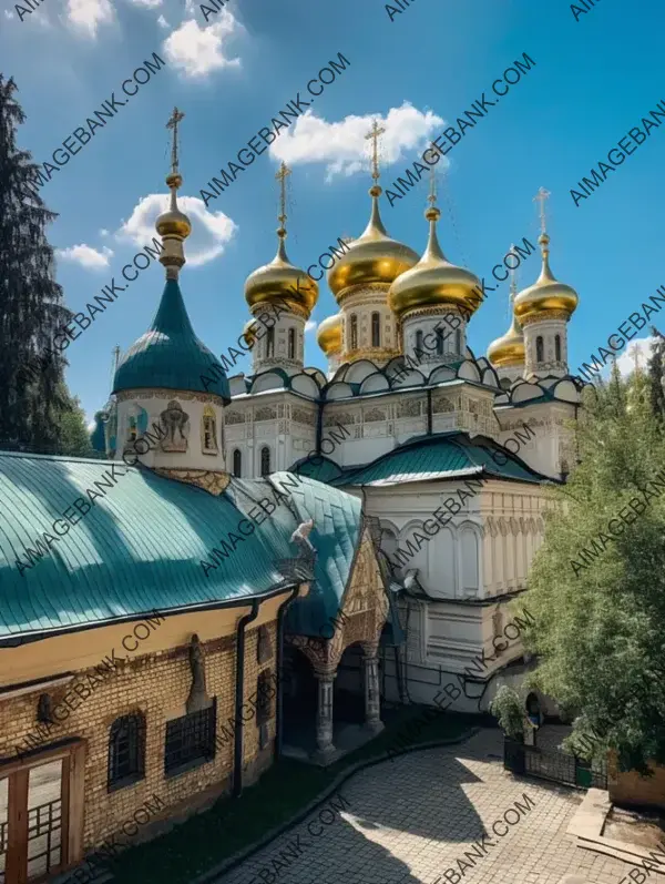 Moscow Sergiyev Posad Trinity Lavra Monastery: Realistic Beauty