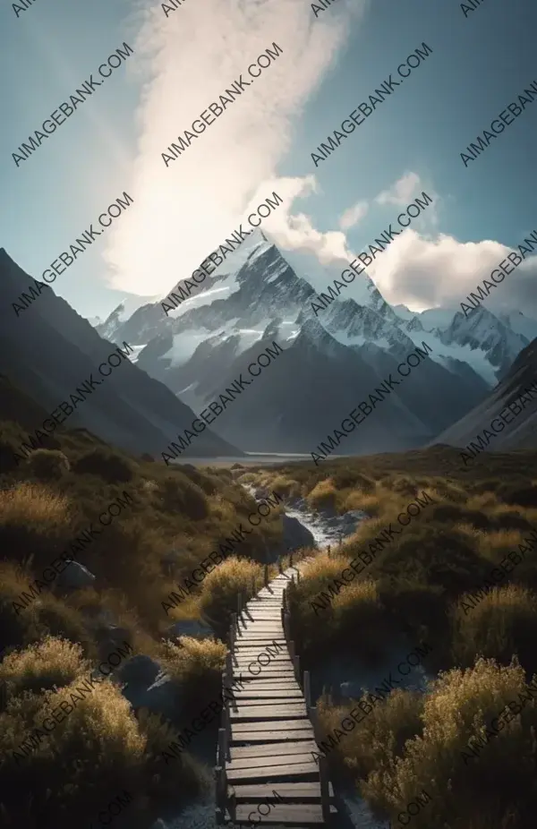 Mount Cook New Zealand: Bright Realism in Natural Light