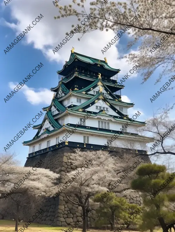 Osaka Castle Keep: Capturing Historical Beauty