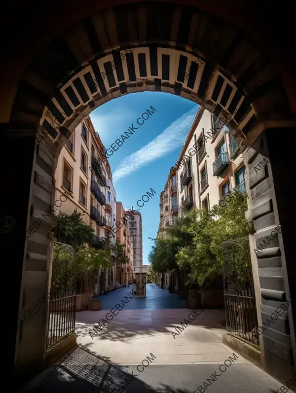 Spain&#8217;s Natural Charm in Bright Realism: Sun Gate Square