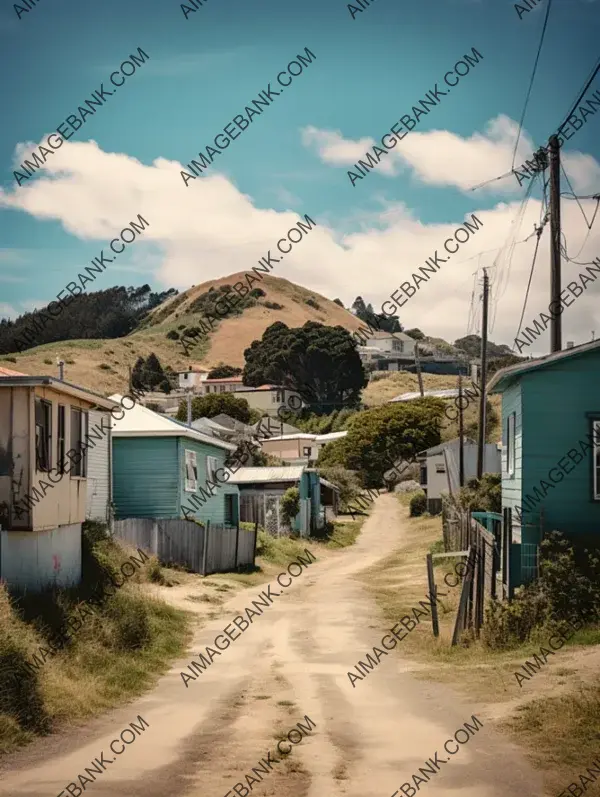 New Zealand&#8217;s Coastal Beauty: Realism Photos of Town Bluff