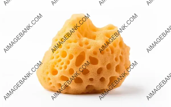 Vibrant Sea Sponge Isolated