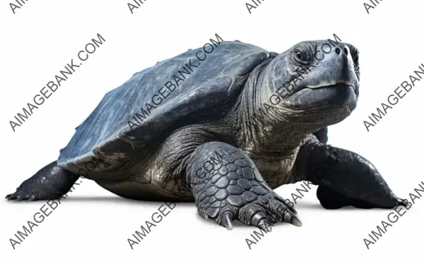 Majestic Leatherback Sea Turtle