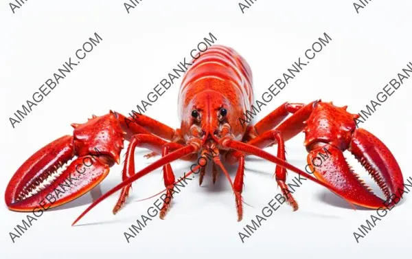 Exotic Sea Lobster Close-up