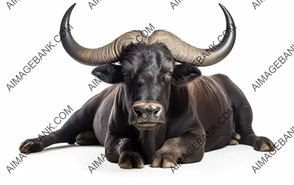 African Buffalo: A Magnificent Beast with White Horns