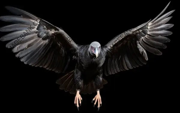 Andean Condor Soaring High in the Andes