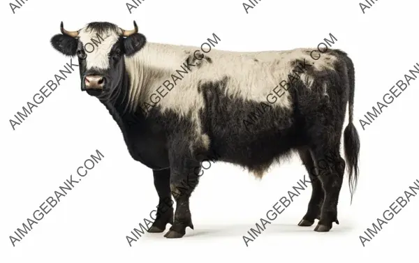 Belted Galloway Cattle: Classic Black and White Elegance