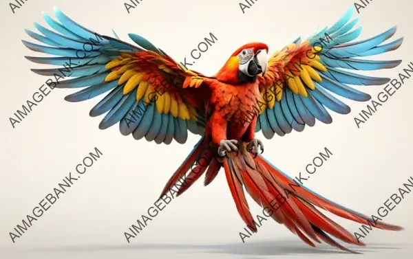 Parrot Walking and Dancing: Graceful Movements in Isolation