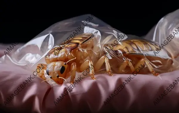 Bed Bug Showcase: Insect Isolation Art