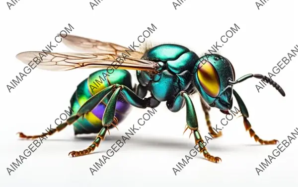 Cuckoo Wasp Beauty: Insect Intruder