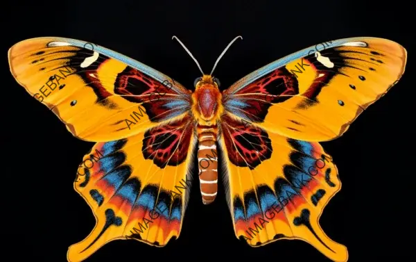 Madagascar Sunset Moth Wings: Nature&#8217;s Art