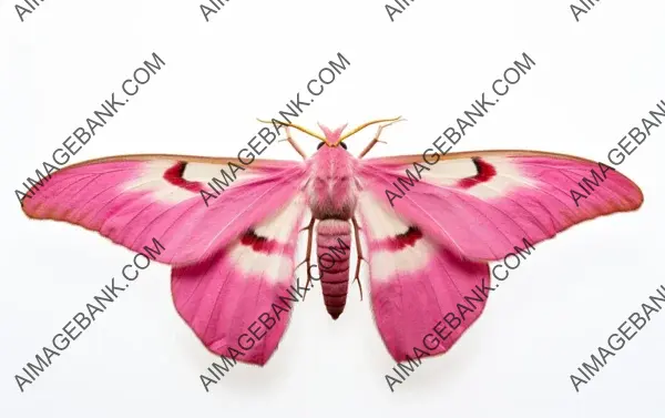 Rosy Maple Moth Patterns: Insect Elegance