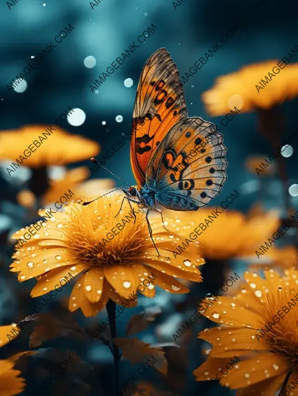 Butterfly with Yellow Flowers: Nature&#8217;s Colorful Pollinators