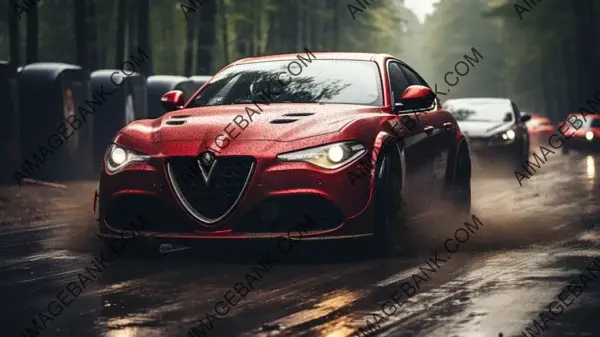 Alfa Romeo Giulia GTA Takes On Rainy Streets