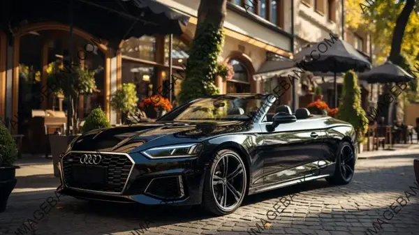 Audi A5 Cabriolet Showcasing Custom Convertible Style