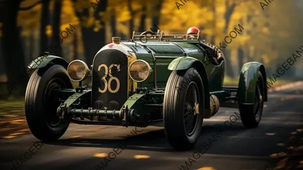 Vintage Racing Charm: Bentley 4.5 Litre