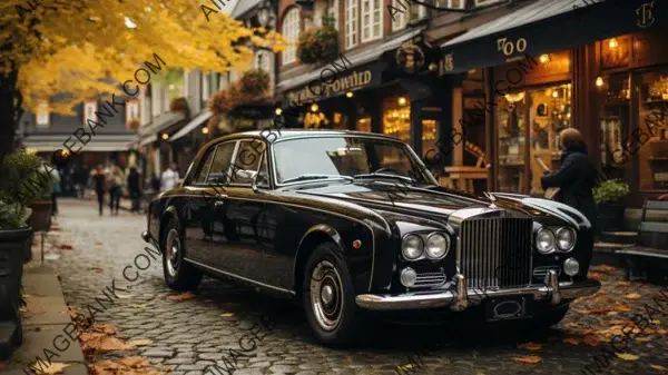 Vintage European Style: Bentley Arnage Posing