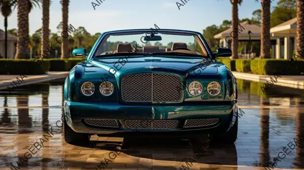 Serene Waterside Scene: Bentley Brooklands in Reflection