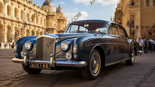 Bentley State Limousine Parked in Front