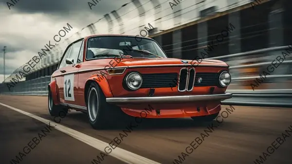 Historic Racetrack Action: BMW 2002 Racing