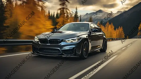 BMW M3 Showcasing Racing Prowess on Mountain Terrain