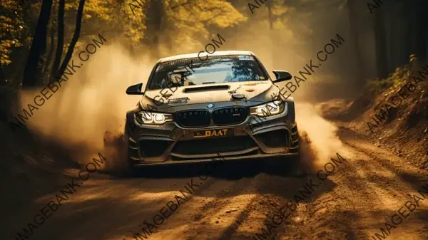 BMW M4 Carving Through Forest Roads with Sportsmanship