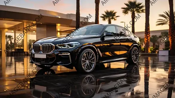 BMW X6 Exuding Luxury by the Reflecting Waters