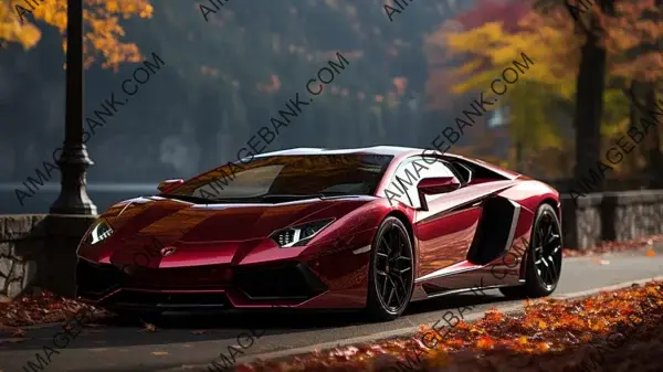 Lamborghini Aventador Showcasing Supercar Elegance