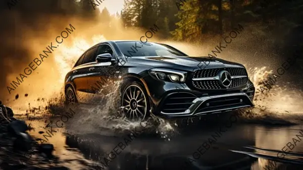 GLE Coupe Breaks Free in a Powerful Display