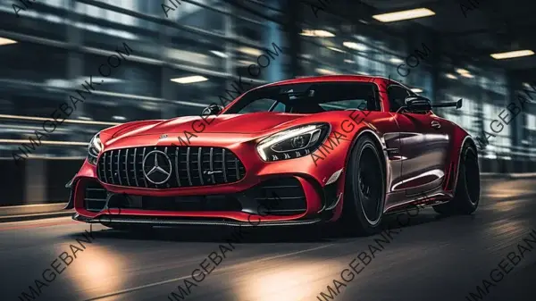 Mercedes-AMG GT Black Series Roaring Down the Road