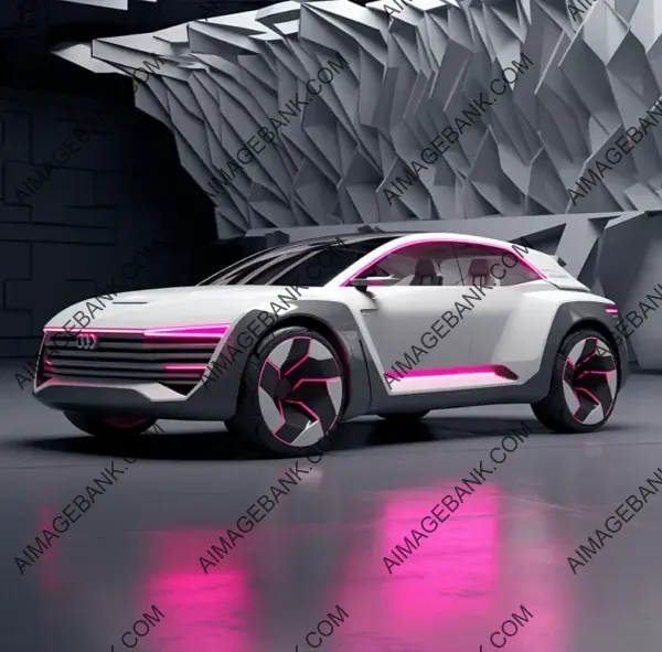 3D Model Styling: VW Audi e-Tron Concept Car