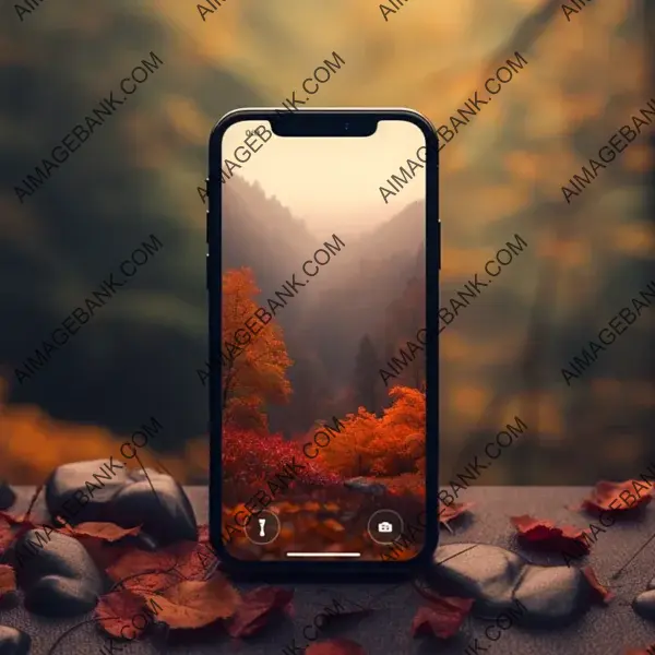 iPhone 15 Fall Background