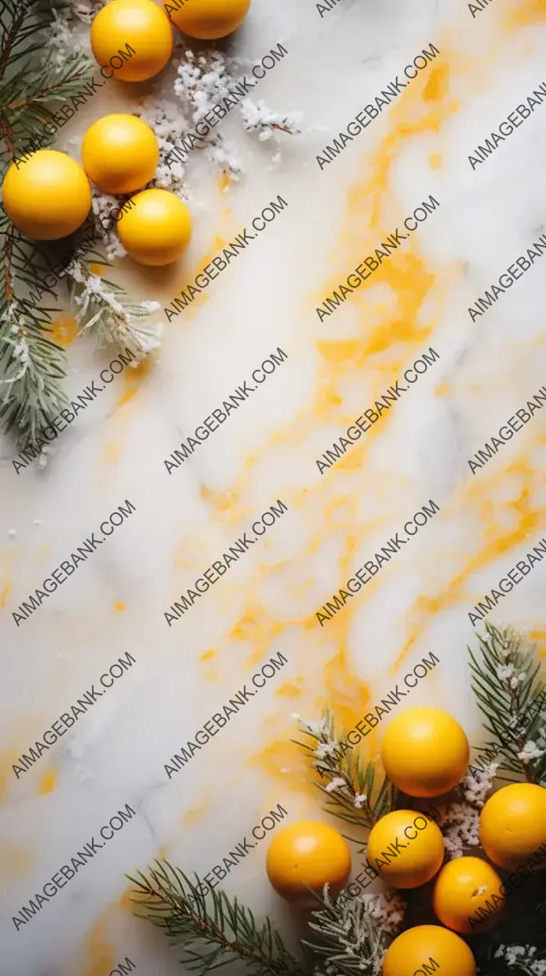 Flatlay Photography of Yellow Marble Texture