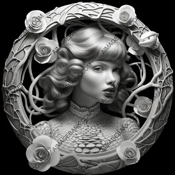 Taylor Swift Diamonds: A Breathtaking 3D Depth Window Caricature