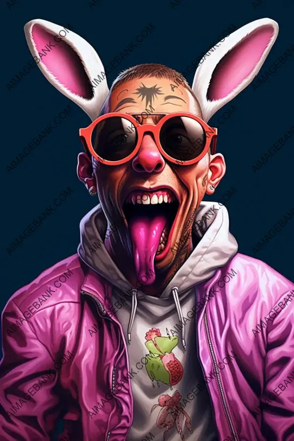 Bad Bunny Caricature: Capturing the Spirit of His Music