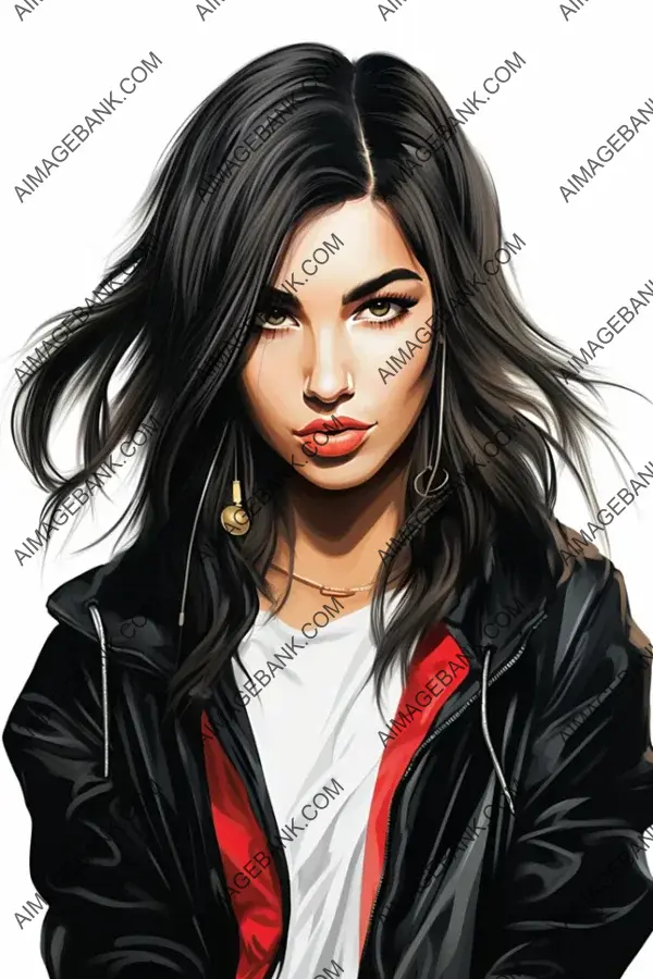 Dua Lipa Caricature: A Playful and Stylish Artistic Expression