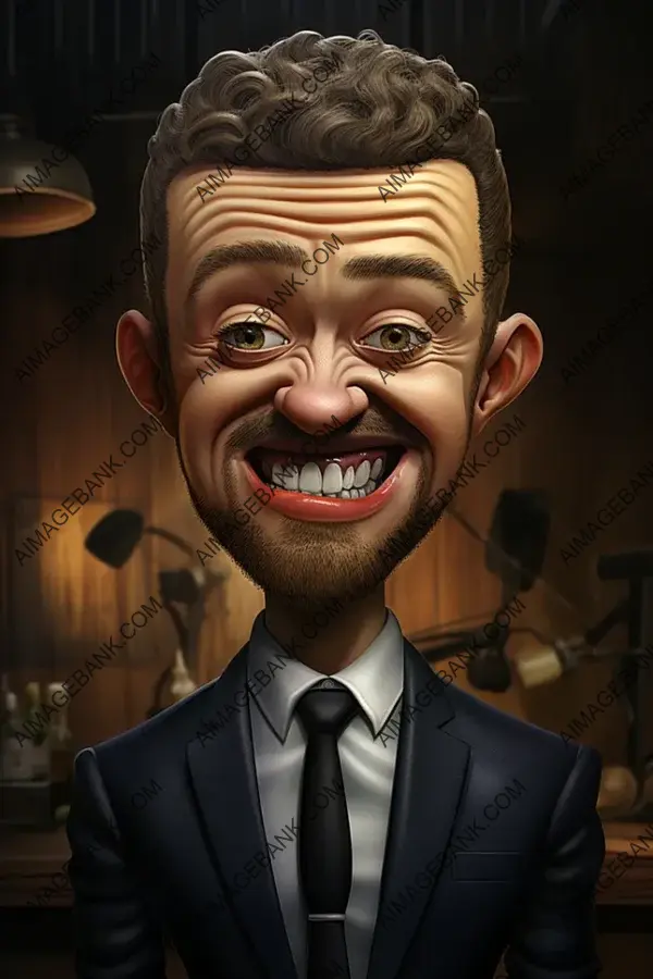 Justin Timberlake Caricature: Capturing His Impact on the Music Industry