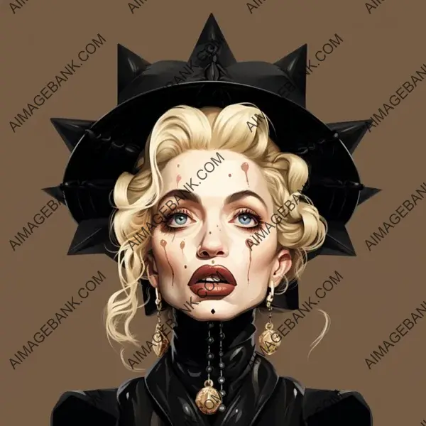 Madonna Caricature: Exploring Her Unique Style Through Art