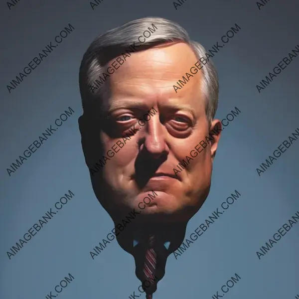 Mark Meadows: A Distinctive Portrait with Head-Swivel