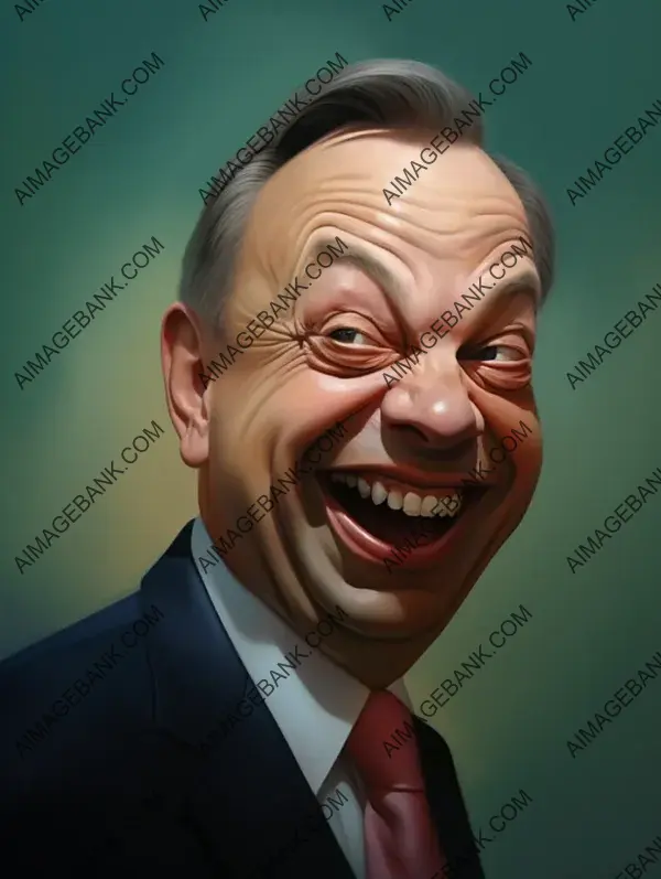 A Humorous Take on Viktor Orban&#8217;s Caricature as Prime Minister of Hungary